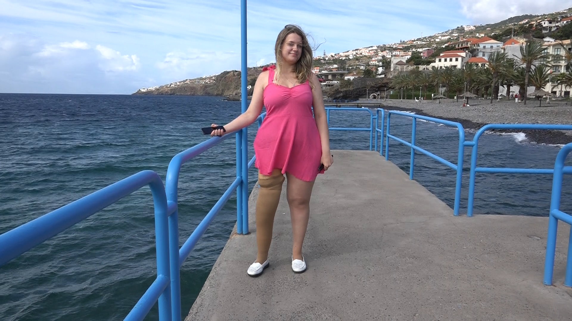 Alla Prosthesis Pink Dress