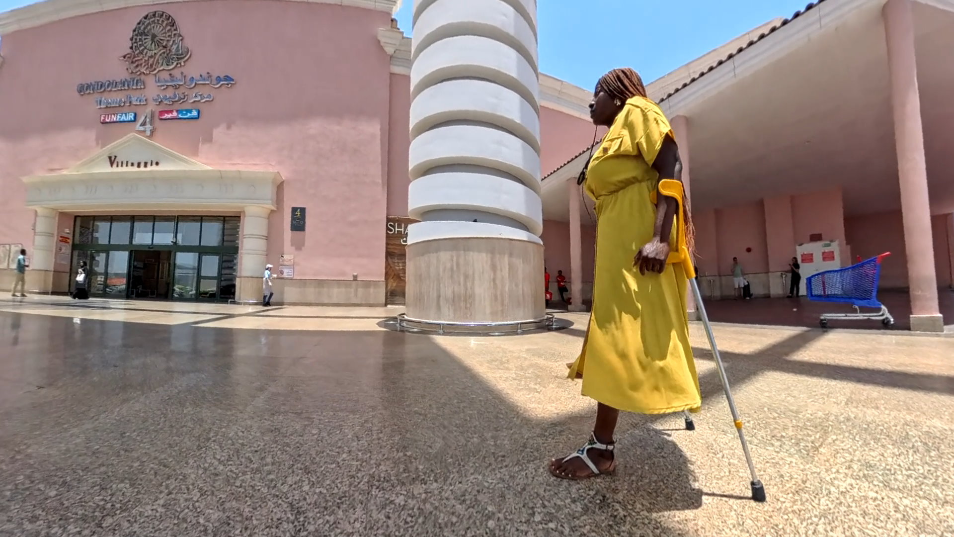 Doris going to the mall