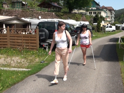 Milena & Victoria - Camping